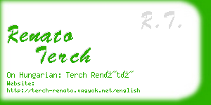 renato terch business card